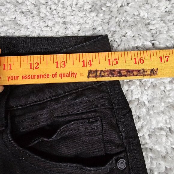 Democracy Women’s 6 Black Ab Technology Skinny Jeans Stretch Denim Classic - Picture 8 of 13